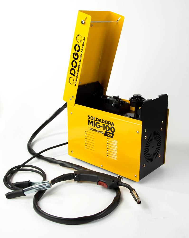 SOLDADORA MMA - ALAMBRE FLUX - 100 AMP C/TORCHA
